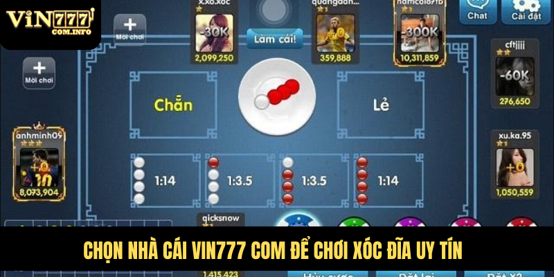 Cách Chơi Xóc Đĩa Đơn Giản Và Hiệu Quả, Chiến Thắng Dễ Dàng 4 Chọn nhà cái VIN777 com để chơi xóc đĩa uy tín